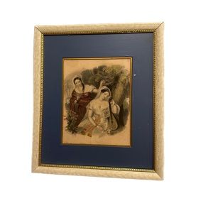 Vintage wall art french vibe